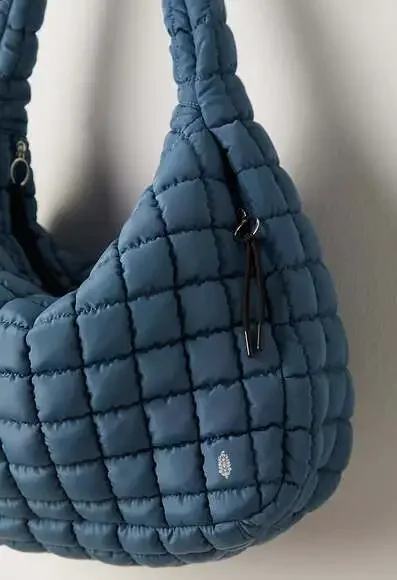 Free People Quilted Carryall Bag in Skyline (CURRENT)($78) - Picture 4 of 9